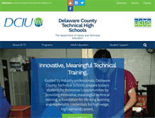 Tablet Screenshot of delcotech.org
